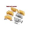 5 pezzi Oro Acciaio Inossidabile Chic Molla Spirale Filo Charms Connettori per Fai da Te Collana Gioielli Creazione Braccialetti Forniture Ingrosso