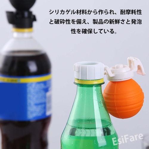 EsiFare Carbonation Cap, Carbonation Keeper for Plastic and Soda Bottles, Drink Cover Saver, Leak-Proof, Keeps Food Fresh, Easy To Use, Gas-Tight Seal
