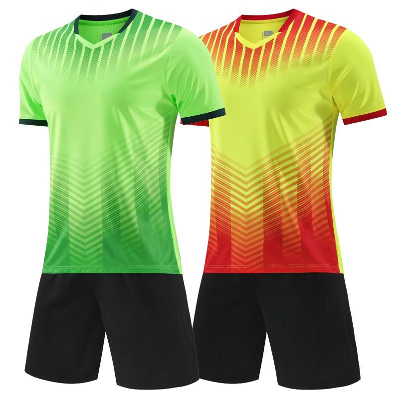 Soccer Uniform Sports Suit Quick-Drying Breathable Kids Varsity Training Camp Uniform Camouflage Soccer Jersey