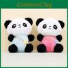 Soft Cute And Panda Plush Keychain Stuffed Animal Bag Accessory For Loved Ones