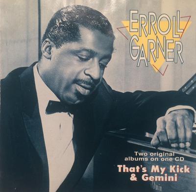 CD ERROLL GARNER - That's My Kick & Gemini CD83332PROMO Telarchive 1994 Australia Jazz Used