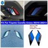 ABS Auto Rear Bumper Fog Light Lamp Eyelid Eyebrow Strip Decor Cover Trim Accessories For Toyota Corolla Cross XG10  - 2024