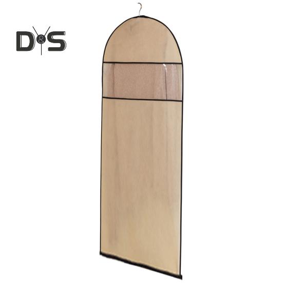 Garment Bag Dustproof Clothing Cover with Transparent Window Zipper Closure Closet Organizer Coat Suit Dress Hanging Bag