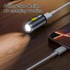 LED Mini Flashlight Powered By Type C Connectors High Brightness Small LED Torches Perfect For Outdoor Travel Camping Use