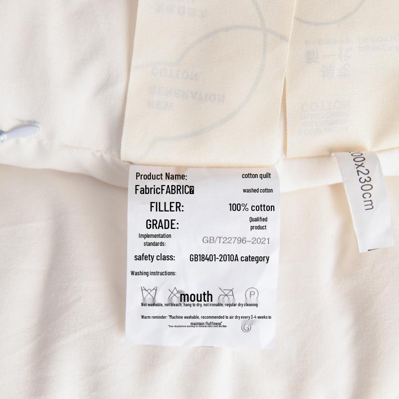 Four Seasons Quilt: Class A Long-Staple Xinjiang Cotton, Thick and Warm for Winter, Ideal for Dormitories, Spring, and Autumn.