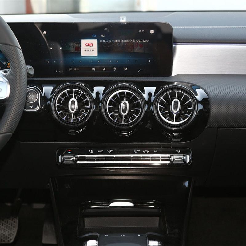 Auto AC Lüftungsschlitz Zierring Aufkleber Für Mercedes Benz W177 W247 C118 Glb180 Gla200 Amg Klimaanlagen Auslass Dekorative Abdeckung