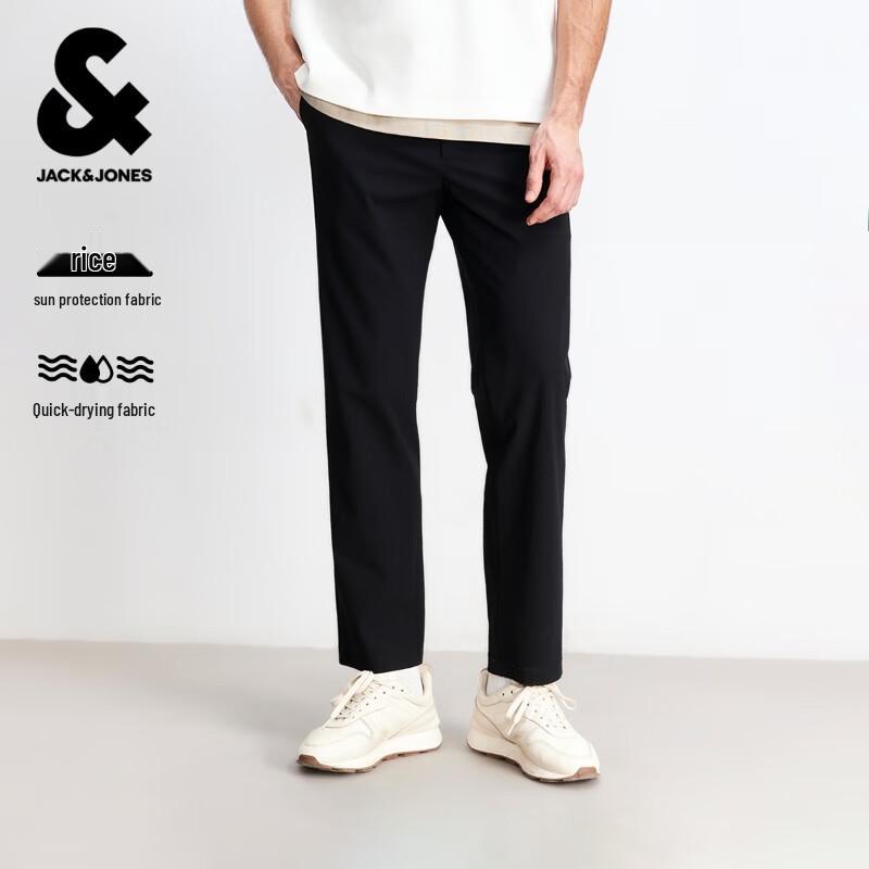 

JACK&JONES Men s 2026 Spring Straight-Leg Casual Pants 190/38
