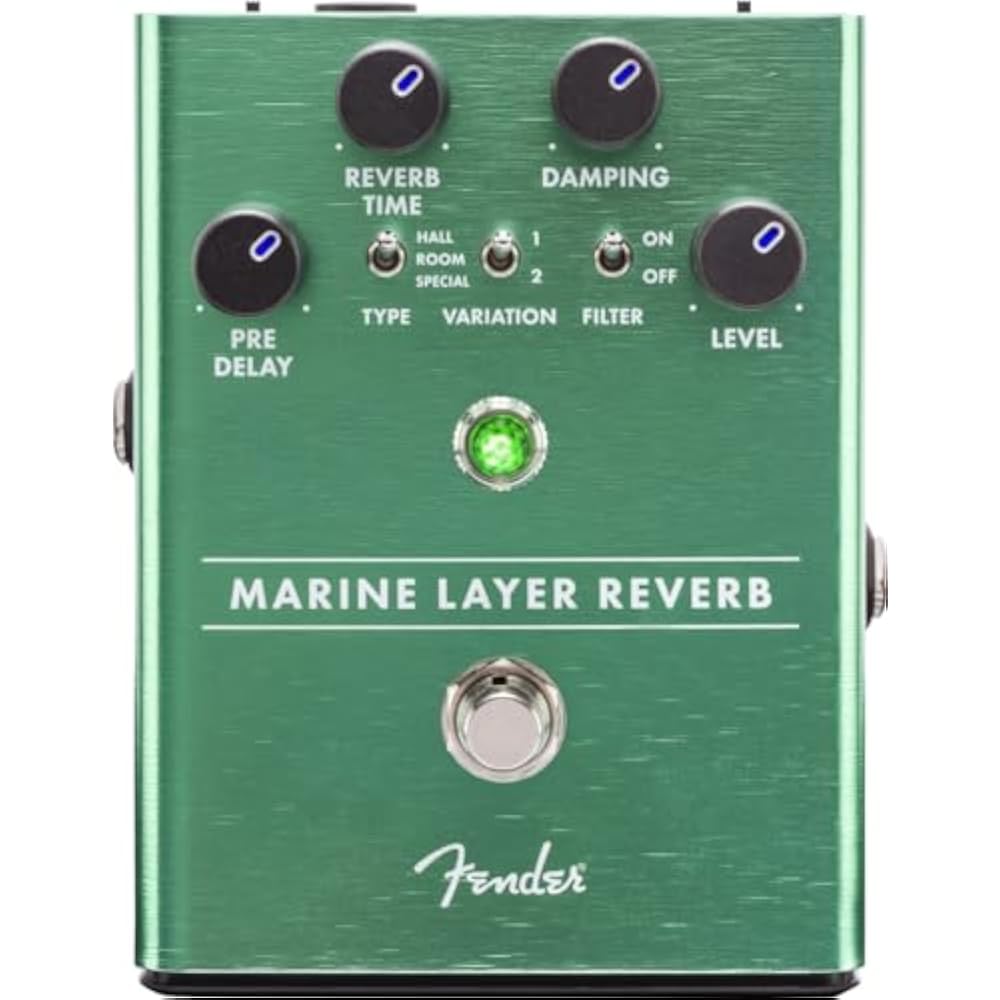 Fender Effector Marine Layer Reverb Pedal (batteries not included)