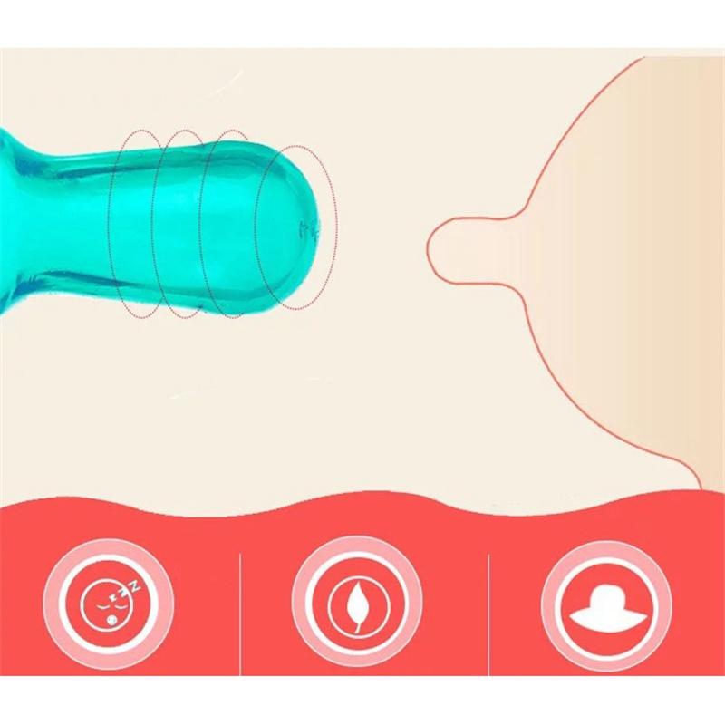 Baby Pacifier Soother Design Pacifier Silicone Teat Nipple Pacifiers Newborn Pacifier Dummy Pacifier Nipple V-type Orthodontic Pacifier