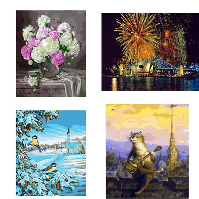 Diy Oil Painting Kit With Geometric Art For Home Decor Enthusiasts