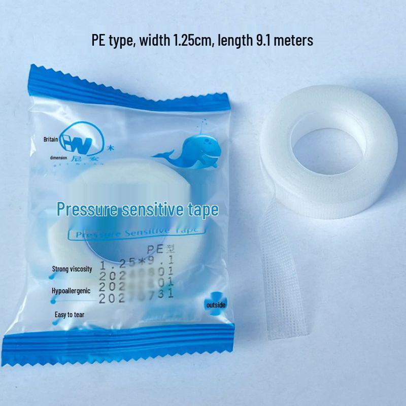 PE Transparent Waterproof Adhesive Wound Patch - Breathable, Disposable Medical Tape