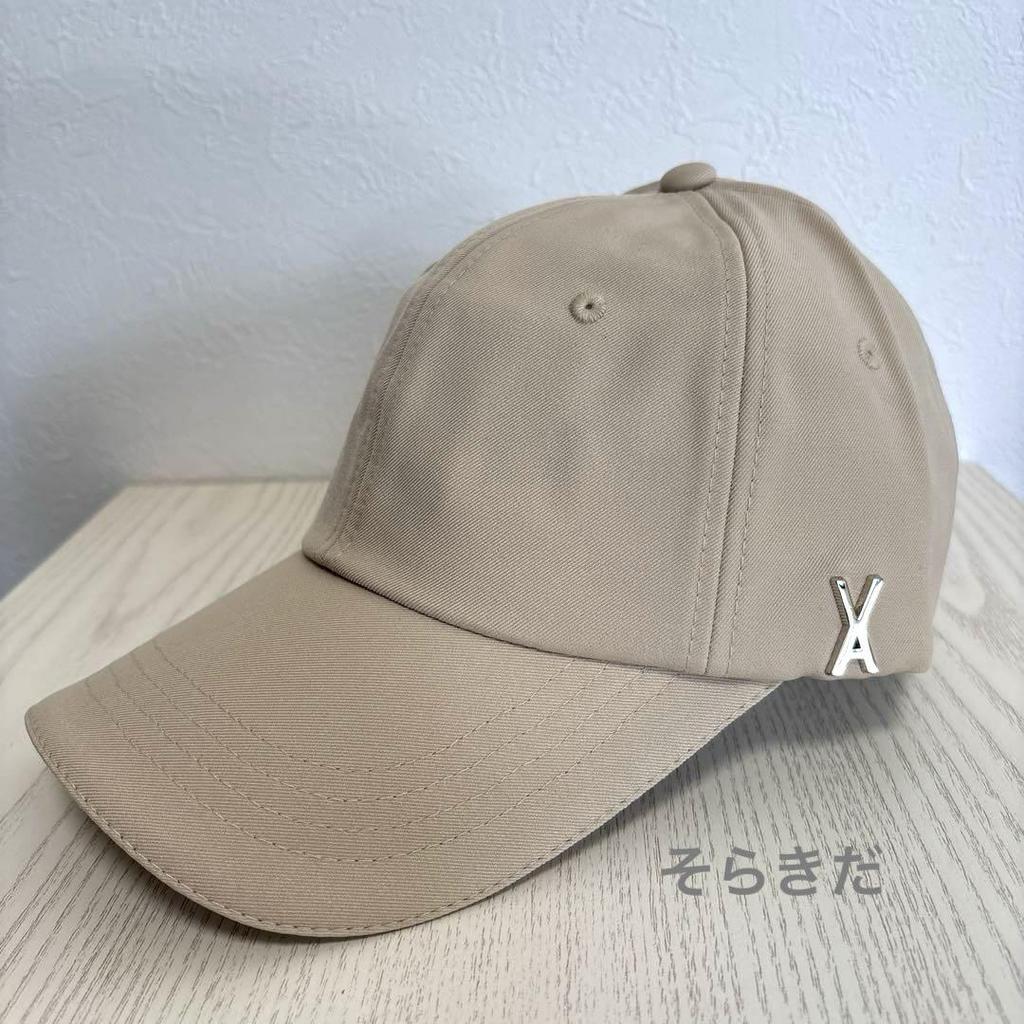 [USED] Limited-time Offer: VARZAR 640 Authentic Bazar Beige Cap with Silver Studs