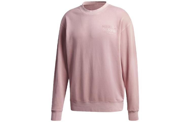 Adidas Originals Sweatshirts Men s Pink Crew Neck Moderate Regular GL6163 M