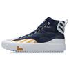 Li Ning Disney Collaboration Series Casual High-Top Skate Shoes Unisex Sneakers Blue Yellow AGCR179-2
