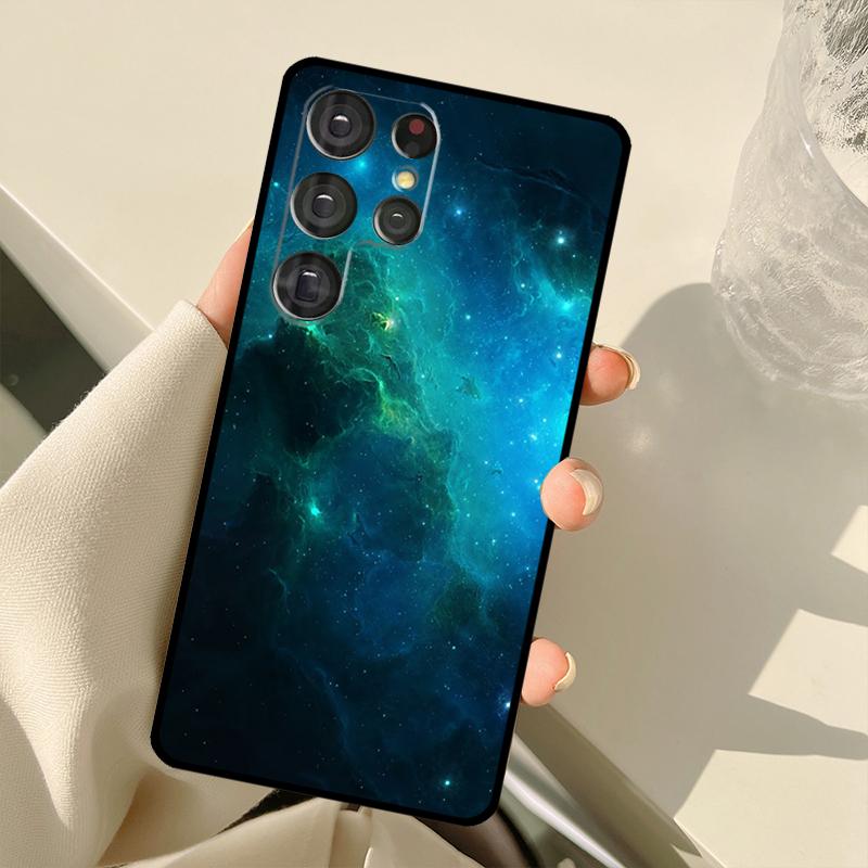 Space For Galaxy S23 Universe For Samsung Galaxy S23 S22 Ultra S21 S20 FE S8 S9 S10 Note 10 Plus Note 20 Ultra Phone Case