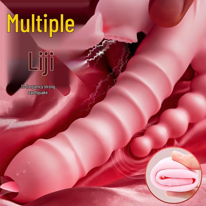 Adult Couple Massage Vibrator - Three-Fork Design for Back and Garden Use