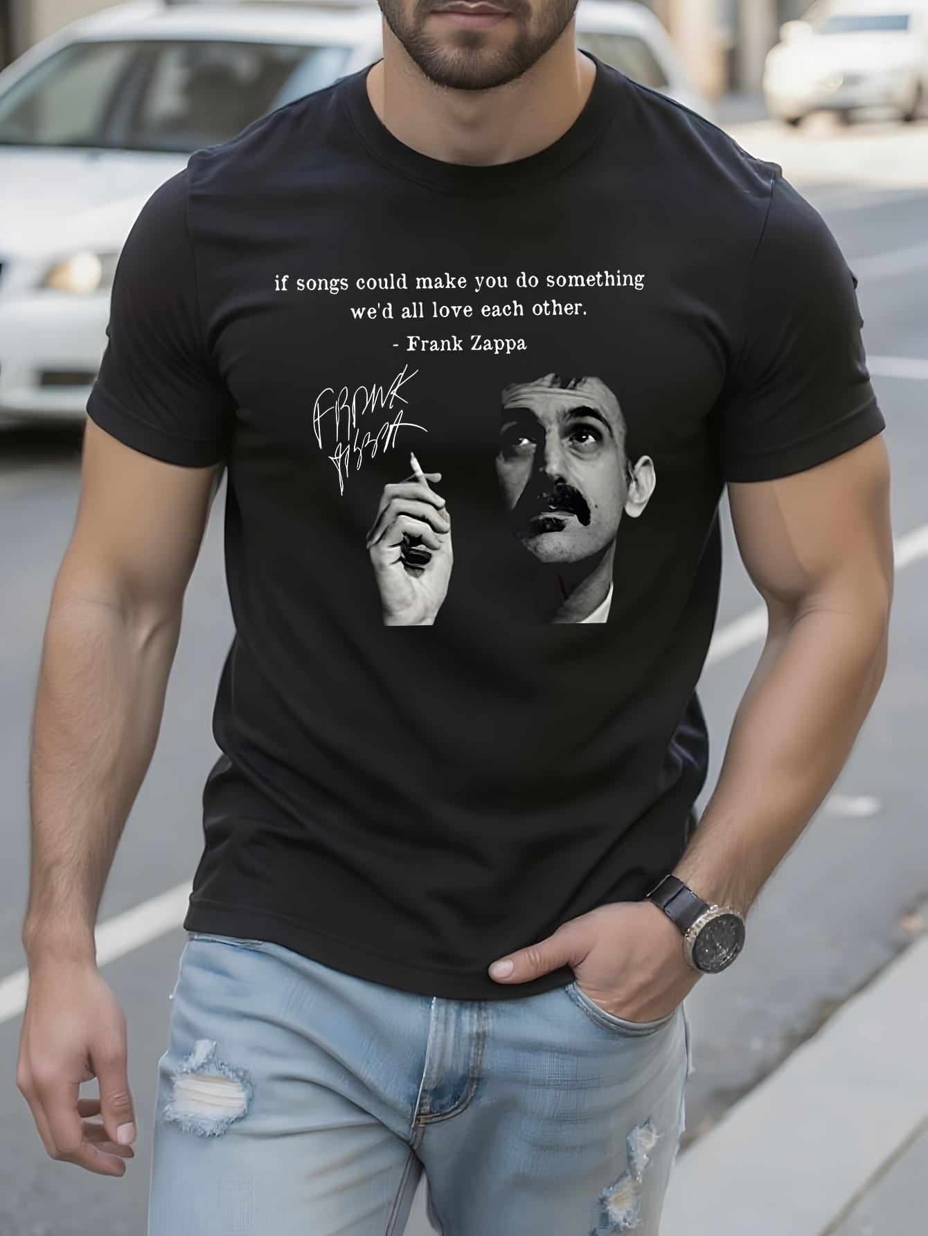 Frank Zappa Quote Tshirt L