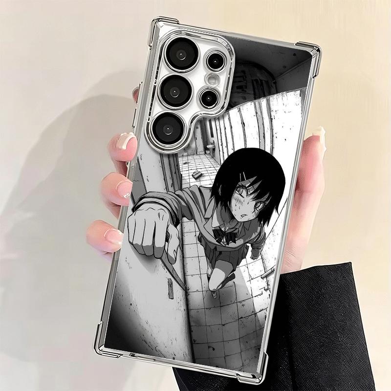 Ultimate Perspective Anime Soft Phone Case For Samsung Galaxy S26 Ultra S25 Edge S24 FE S23 Plus S22 S21 + S20 Plating Anti-Fall