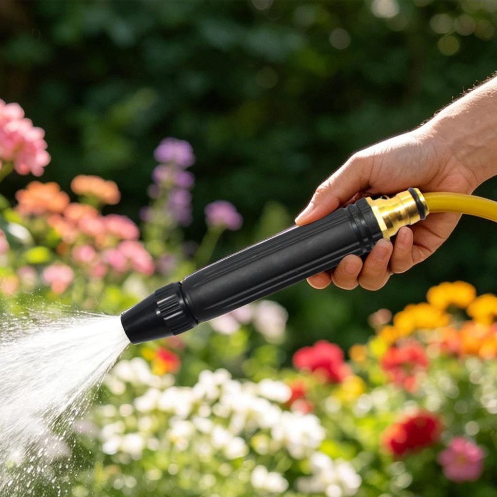 Jet Nozzle Power Washer for Garden Hose Garden Hose Nozzle High Pressure Cleaning Spray Evenly Hose Nozzle for Car Washing