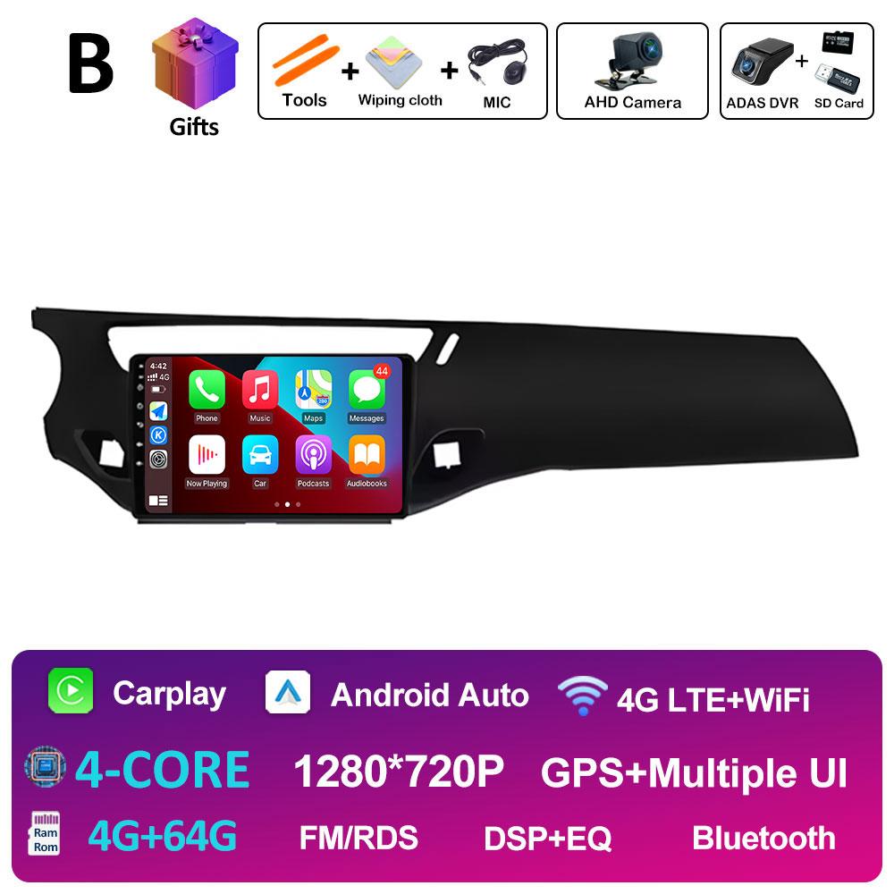 Auto Multimedia Video Audio Player GPS Navi Für Citroen C3 DS3 2010 2011 2012 - 2016 Android Intelligente System WIFI Kopf einheit 4G