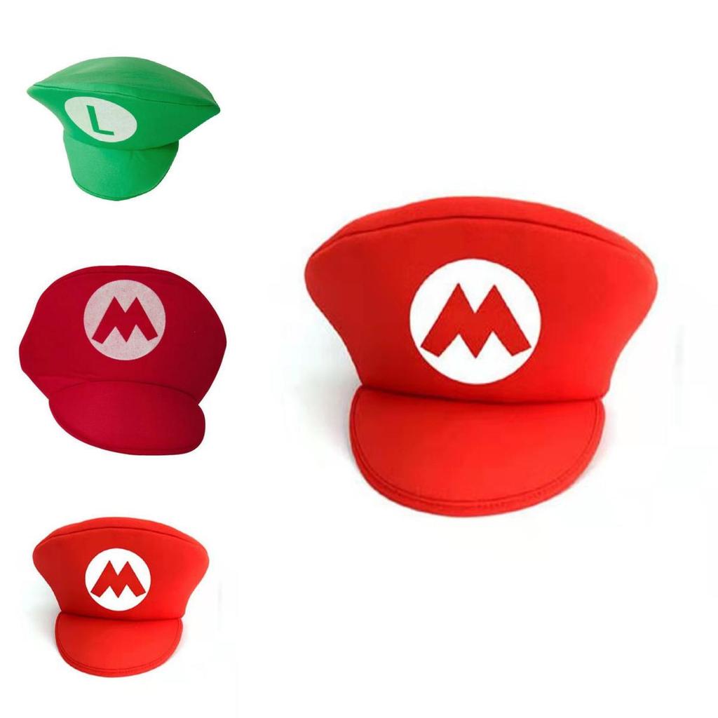 Super Mario Und Luigi Hüte Langlebig Und Modisch Cosplay Requisiten