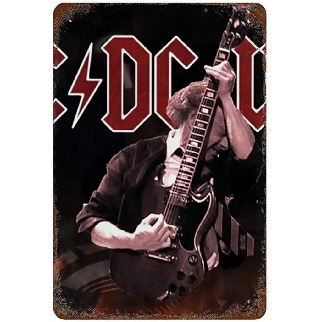 Rock Roll Metal Tin Signs Bands Wall Decoration Plaque Vintage Art Poster Iron Painting for Man Cave Home Cafe Garden Club Bar