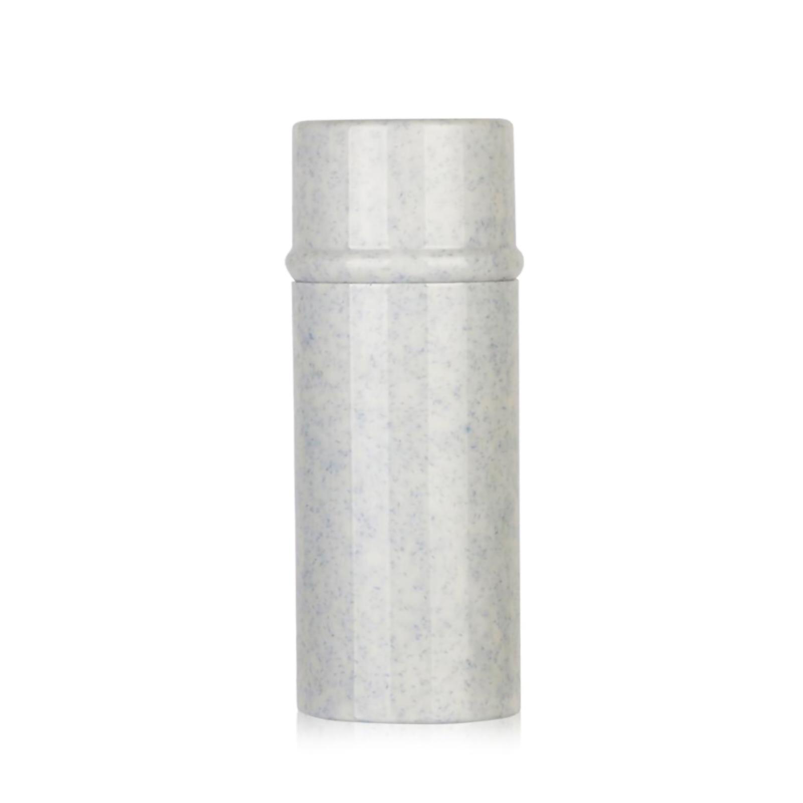 

Short Marbling Makeup Foundation Brush Stretchable Handle Blusher Powder Brush Blue