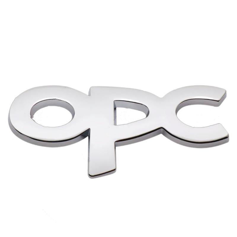 3D Metal Logo OPC Emblem Car Fender Trunk Badge For Opel Insignia Corsa E Astra H J D Zafira Vectra OPC Line Sticker Accessories