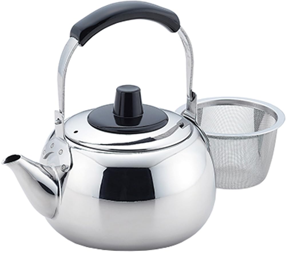 [Kyusu Ichiban] Teapot with Handle and Tea Strainer, 500cc