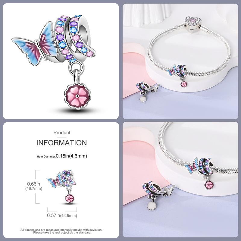 100% Copper Love Cross Bible Pendants Luminous Ufo Charms Beads Fit Qikaola Original Bracelet Fine Diy Jewelry Gift