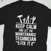 Proud Maintenance Technician Tech T Shirt