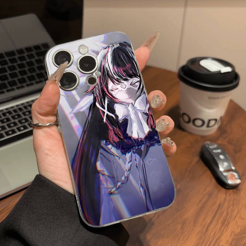 Genshin Impact Columbina Phone Case For IPhone 17 16 15 Plus 14 13 Mini 12 11 Pro Max Soft Shell Cover