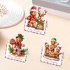 6 Pcs DIY Rhinestone Painting Birthday Gnome Greeting Card Kit 5D Rhinestone Art Birthday Cards for Adults Kids Anniversary Holiday Gifts