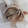 Hair Accessories Satin Ribbon Colth Banana Clip Girls Hairpin Bow Headwear Korean Style Hair Clip