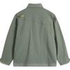 Li Ning Outdoor Series CF Water Series Solid Color Zip Collar Loose Water-Resistant Jacket Men Jackets Dark-Green AJDU281-1