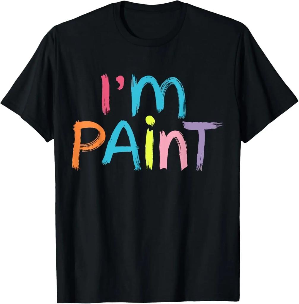 I Heart Love To Finger Paint Im Paint Cute Couples Valentines Day Unisex and Womens Gender Gift Tshirt Harajuku Vintage Top