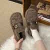 2026 New Winter Versatile Fashion Leisure with Velvet Warm and Comfortable Cotton Shoes for Women's Postpartum Hair