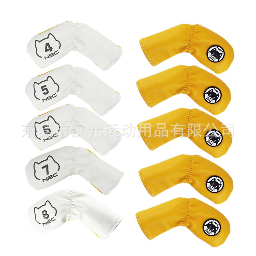 Golf club cover, protective cover, iron rod cover, Shiba Inu outdoor sports accessories