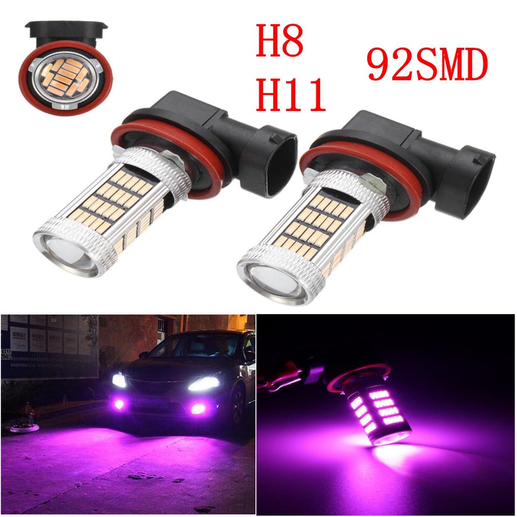 2x H8 H11 6000K 80W High Power CREE LED Fog Driving Light Canbus Lamp Bulb White