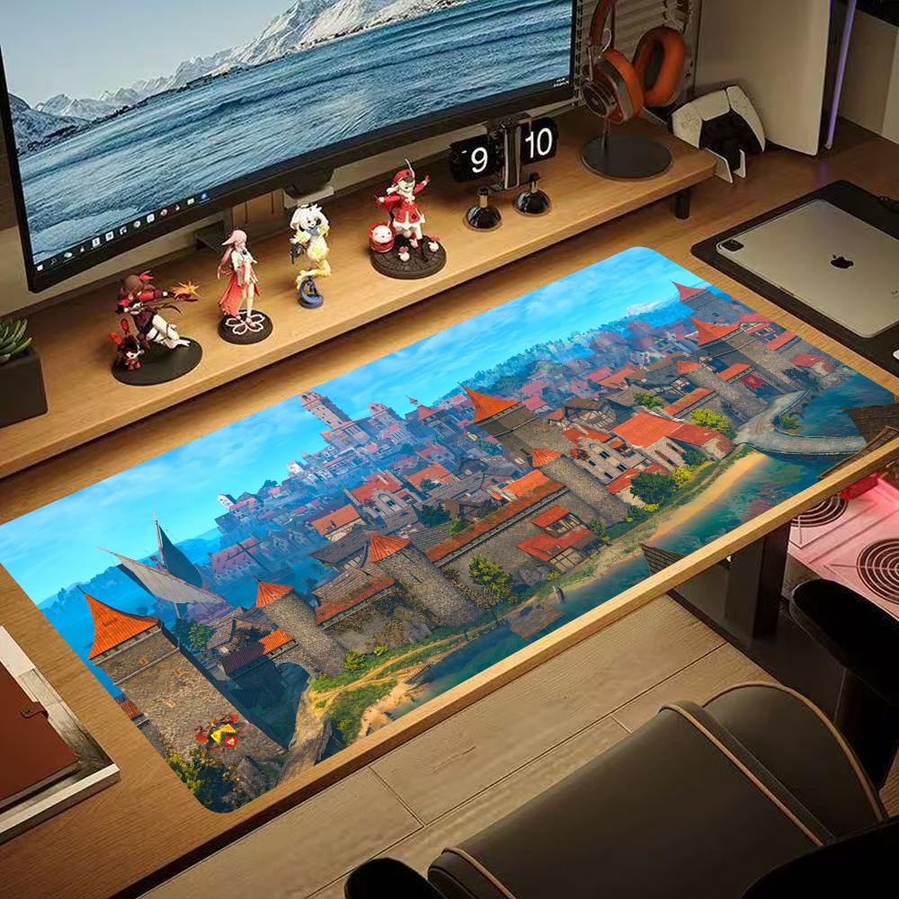 Gaming Mouse Pad xcm Heroes of Might and Magic Computer Keyboard Deskmat Office Accessories Desk Mat Carpet Xxl Mousepad