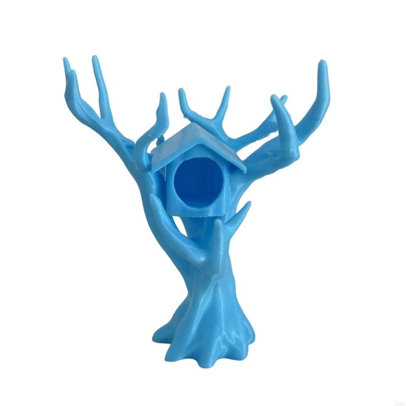 Realistic Spiders Hideouts Tree House Natural Decors Habitat For Jumping Spiders Reptiles Small Insect Easy Cleaning J0MC