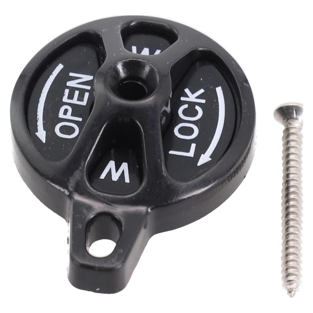 Fork Cap Manual Lockout Assembly Kit Bike Fork Lock Cap