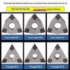 Diamond CNC Lathe Insert: CBN Superhard Steel Multi-Angle (TNMG, WNMG, VNMG, CNMG, SN)