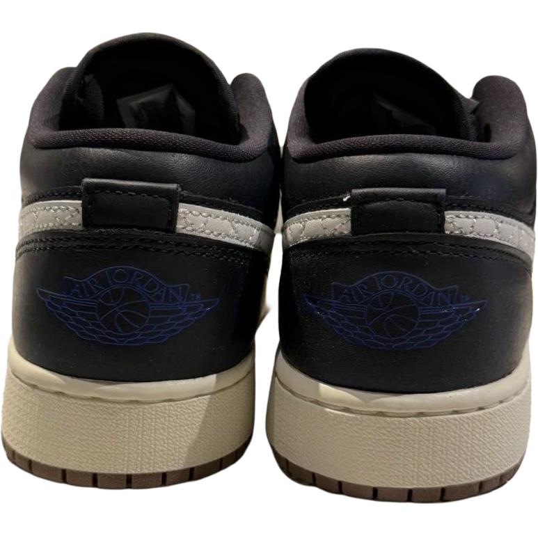 Air Jordan 1 Low SE GS Off-Noir University Red Sail Trampki Dziecięce Czarne Game-Royal IR1142-001