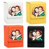 Anime Demon Slayer Card Case Kamado Tanjiro Nezuko Tsuyuri Agatsuma Zenitsu Self Made Leather Game Collection Card Storage Box