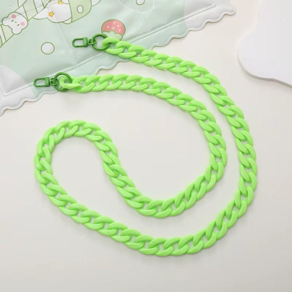 Anti-Slip Acrylic Phone Chain Vintage Crossbody Lanyard Luxury Portable Phone Strap For Women