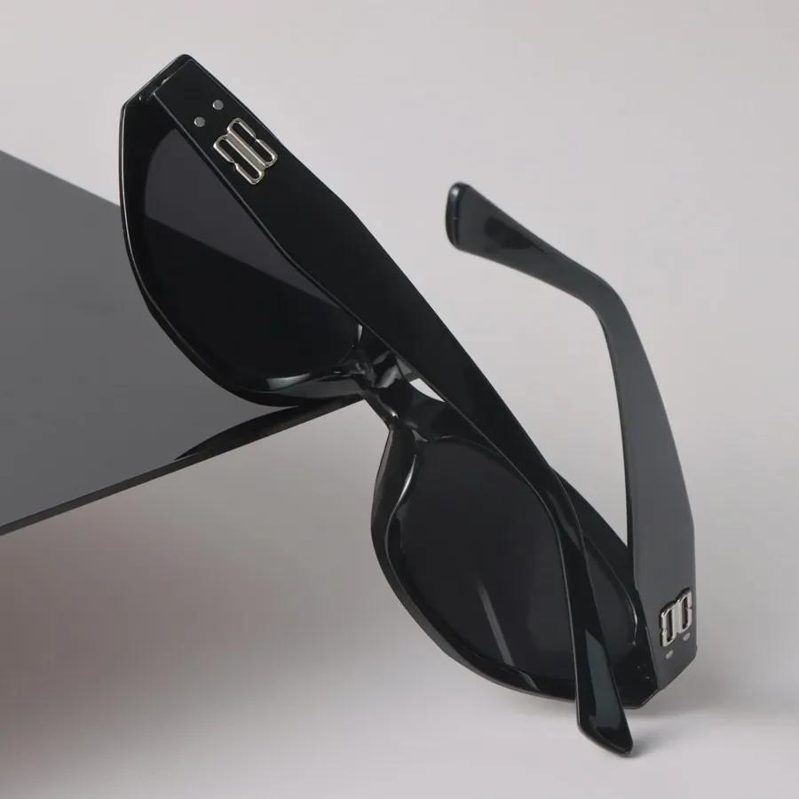 Small Oval Sunglasses Women Men Retro Luxury Female Male Mirror Clear Designer Eyewear Sexy Brand Black Sun Glasses