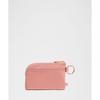 Lululemon Clippable Card Pouch Tea Rose Parfait Pink Rose Gold