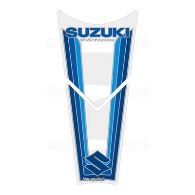 MOTOGRAFIX Tank Pad (White/Blue/Silver) for V-Strom DL650 XT21 (MT-TS033BW)