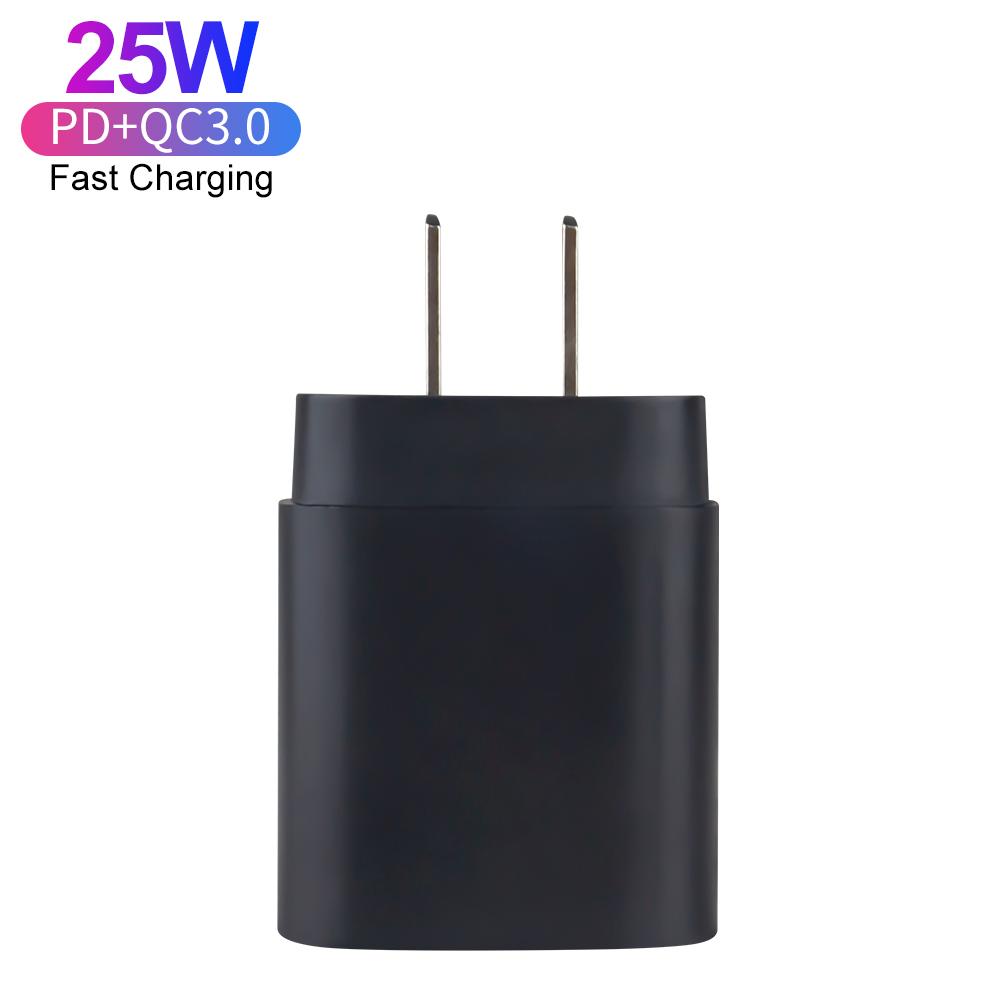 Carregador de Telefone de Alta Qualidade USB Tipo C Carregador Super Rápido 25W PD QC3.1 Adaptador de Energia para Samsung Galaxy S24 S23 Ultra S22